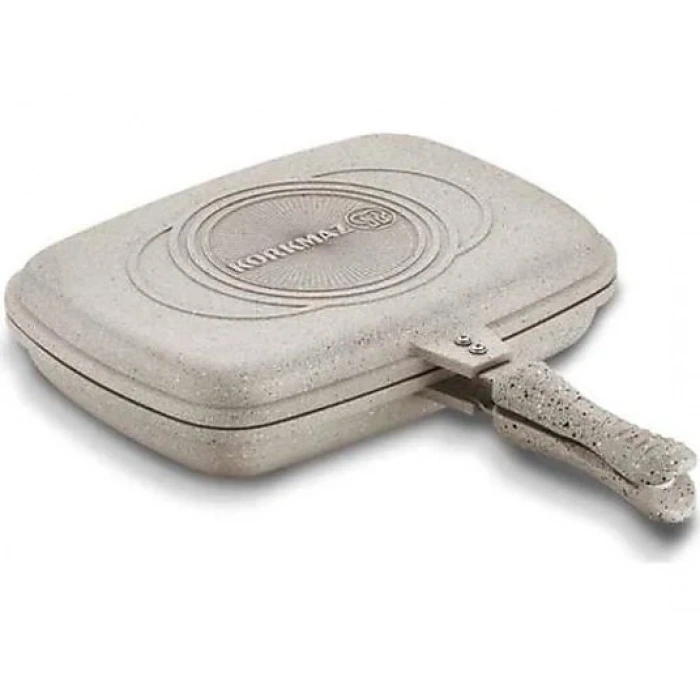 KORKMAZ A1469 1 Duplo Kapaklı Tava