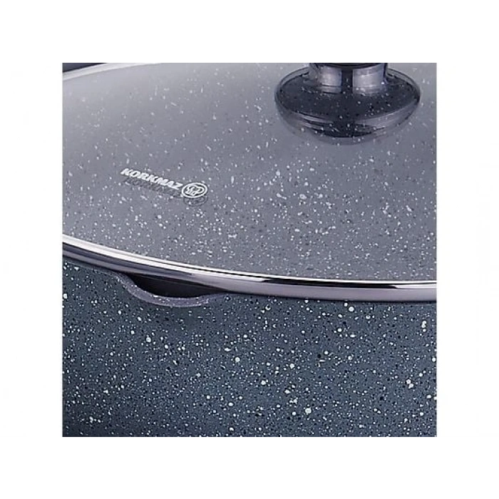 KORKMAZ A2863 Stona Jr. 6 Parça Tencere Seti