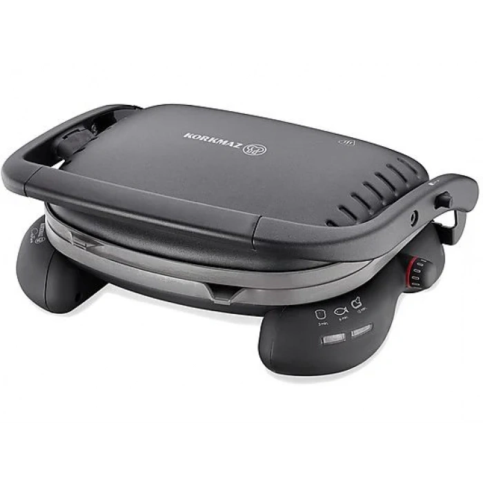 KORKMAZ A324-10 Castron Tost Makinesi Siyah