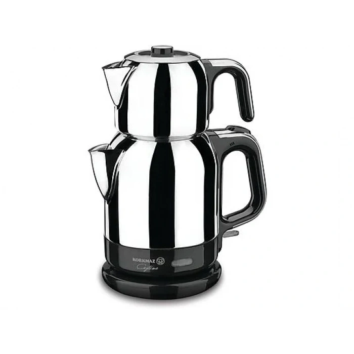 KORKMAZ A331 Caytema Çay Makinesi Inox 0.9 lt / 1.7 lt
