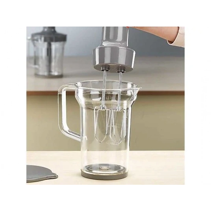 KORKMAZ A445 Vertex Mega Blender Seti Inox Siyah