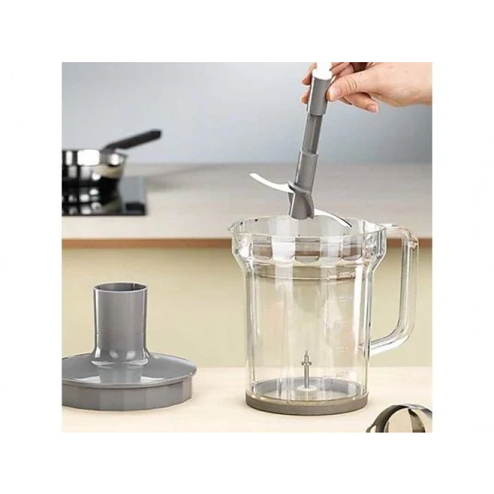 KORKMAZ A445 Vertex Mega Blender Seti Inox Siyah