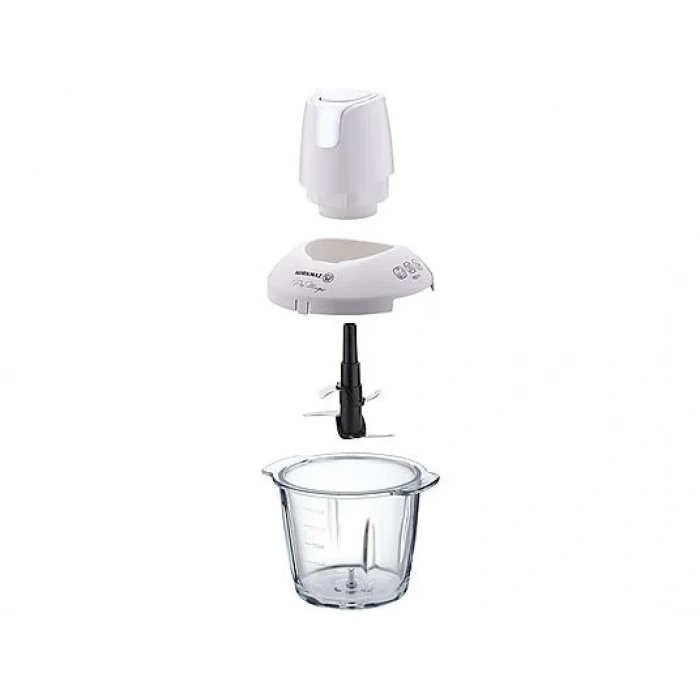 KORKMAZ A460-08 Pro Magic 4 Bıçaklı Cam Doğrayıcı Vanilya Krom