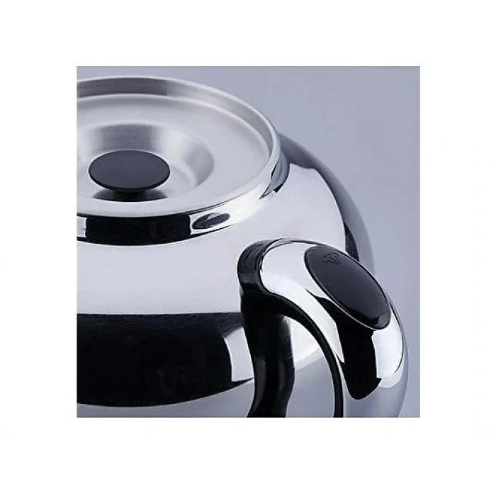 KORKMAZ A842 Çaykolik 2 Semaver Inox Krom