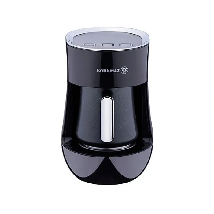 KORKMAZ A865 Otantik Türk Kahve Makinesi Siyah