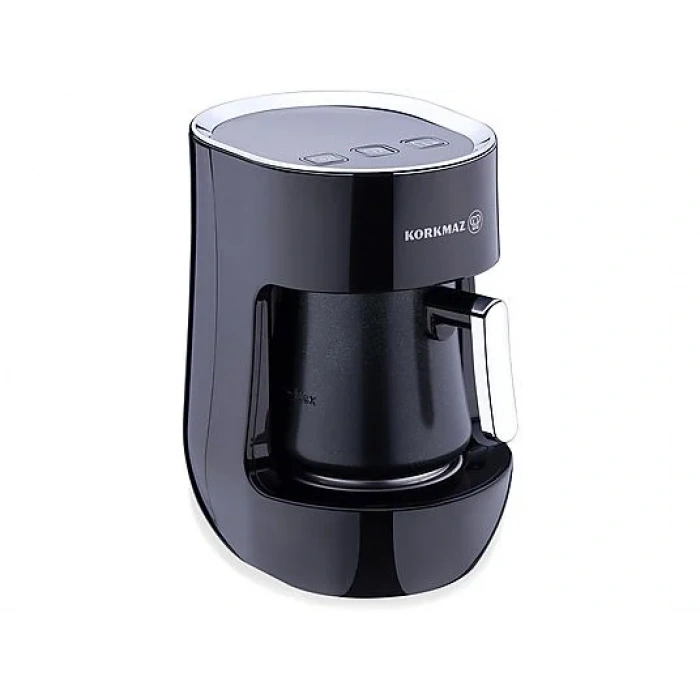 KORKMAZ A865 Otantik Türk Kahve Makinesi Siyah