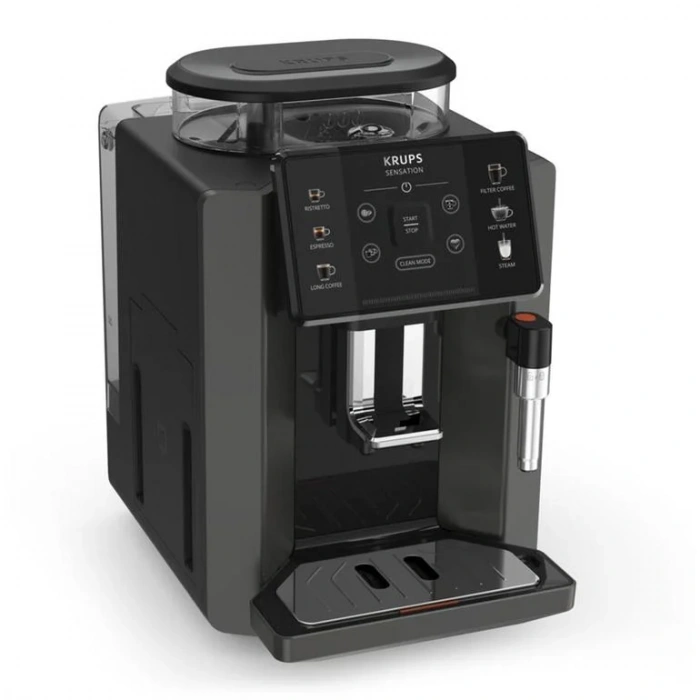 KRUPS Sensation C50 Tam Otomatik Espresso Makinesi Kömür Siyahı