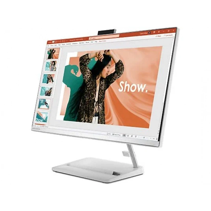 LENOVO IdeaCentre AIO 3 27IAP7 i5-12450H 8GB 512GB SSD 27 Full HD IPS Windows 11 Home F0GJ00K6TX All In One Bilgisayar Beyaz