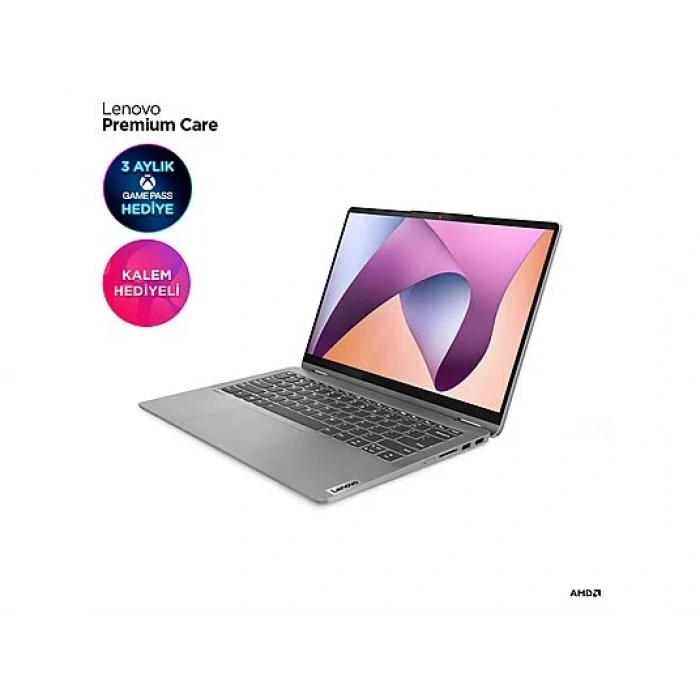 LENOVO Ideapad Flex5/Ryzen 5-7530U İşlemci/8GB Ram/512GB SSD/14 Dokunmatik Ekran/Win11/ İkisi Bir Arada Laptop İ82XX006HTX
