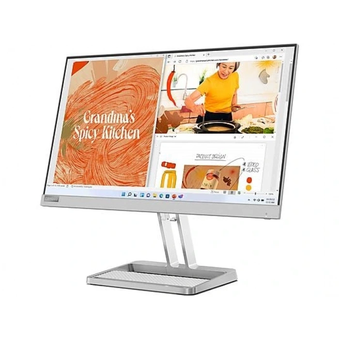 LENOVO L22i-40 21.5 inç 75Hz 4ms FreeSync IPS FHD Monitör Bulut Grisi