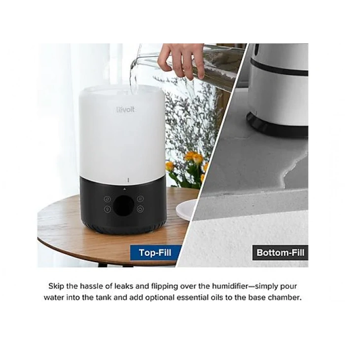 LEVOIT Dual 200S Pro Hava Nemlendiricisi Siyah