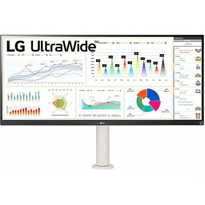 LG 34WQ680-W UltraWide 34'' 21:9 FHD 5ms 100hz FreeSync Ergo IPS Monitör Beyaz