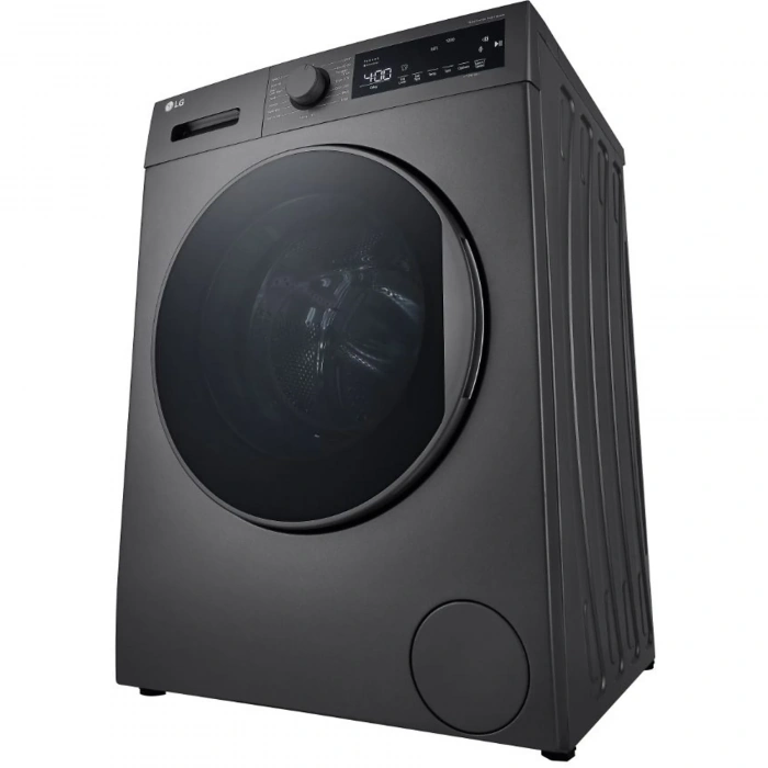 LG F4T2VYM1S.ADSPLTK A Enerji Sınıfı 9 kg 1400 Devir Buharlı Çamaşır Makinesi Gri