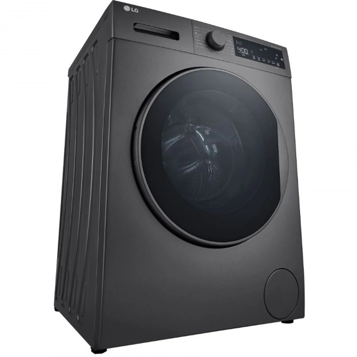 LG F4T2VYM1S.ADSPLTK A Enerji Sınıfı 9 kg 1400 Devir Buharlı Çamaşır Makinesi Gri