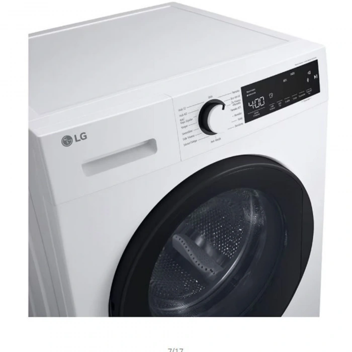 LG F4T2VYMEW.ABWPLTK A Enerji Sınıfı 9kg 1400 Devir Buharlı Çamaşır Makinesi Beyaz