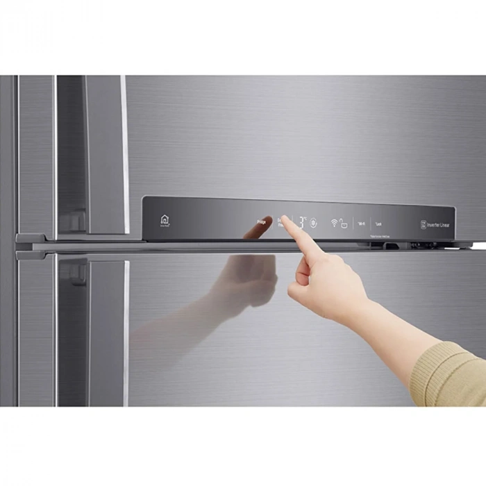 LG GN-H702HLHU 506 L E Enerji Sınıfı No Frost Üstten Donduruculu Inox Buzdolabı
