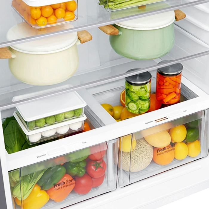 LG GR-H802HLHJ 592 L E Enerji Sınıfı No Frost Üstten Donduruculu Inox Buzdolabı