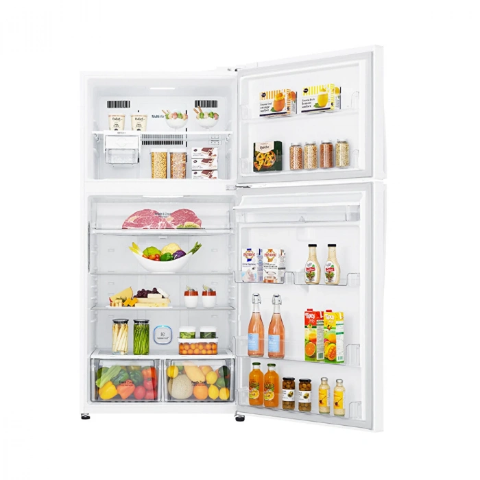 LG GR-H802HQHJ 592 L E Enerji Sınıfı No Frost Üstten Donduruculu Beyaz Buzdolabı