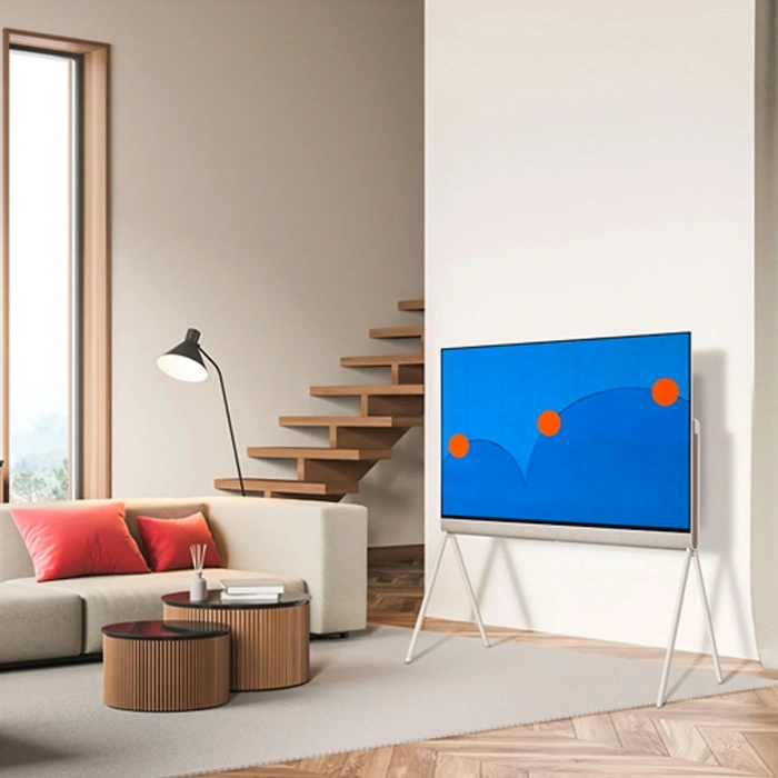 LG Posé 48LX1Q 48 inç 121 Ekran Uydu Alıcılı webOS Smart 4K Lifestyle OLED TV