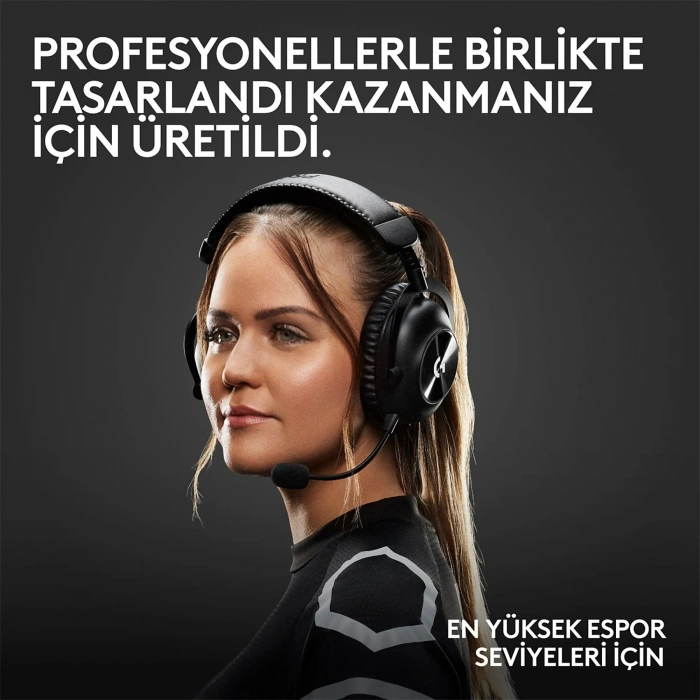 LOGITECH G PRO X 2 LIGHTSPEED Kablosuz Bluetooth Gaming Headset - Beyaz