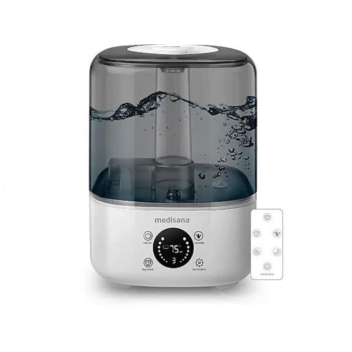 MEDISANA 45075 Ekranlı Aroma Fonksiyonlu 4.5L Buharlı Hava Nemlendirme Cihazı
