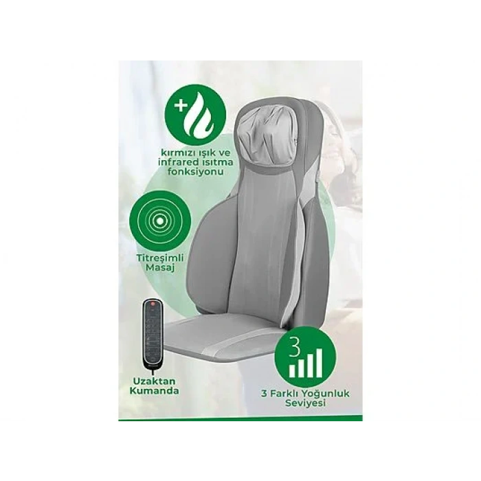 MEDISANA 88926 Boyun Ovmalı Isıtmalı Masaj Minderi