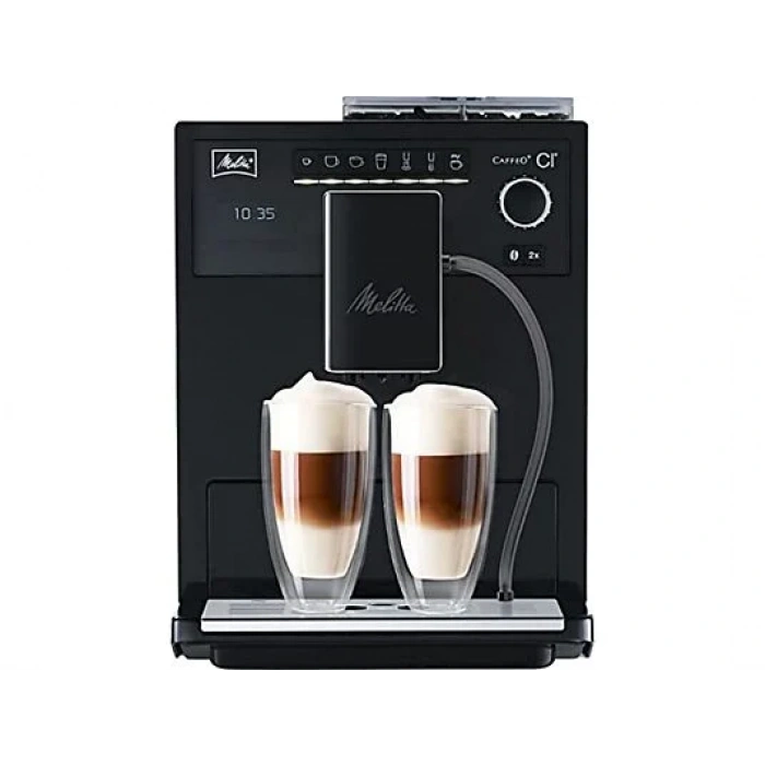 MELITTA Caffeo Cı Tam Otomatik Kahve Makinesi Saf Siyah