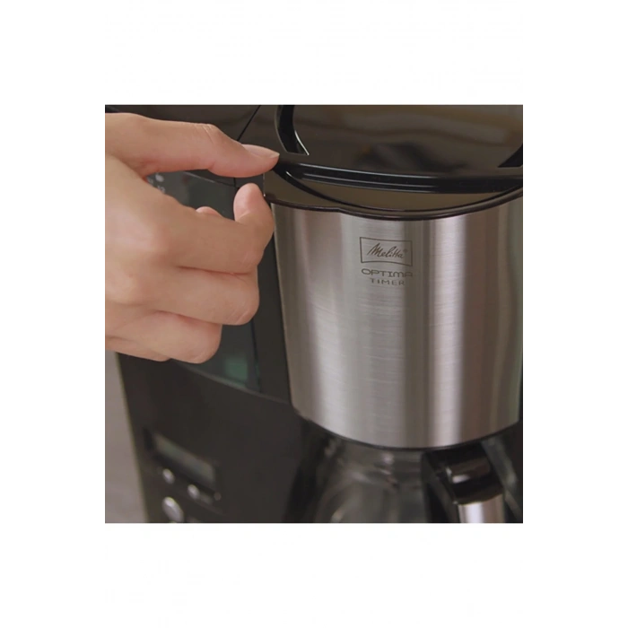 MELITTA Optima Timer Filtre Kahve Makinesi Siyah