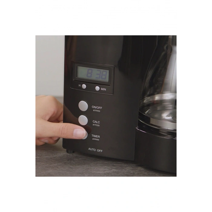 MELITTA Optima Timer Filtre Kahve Makinesi Siyah