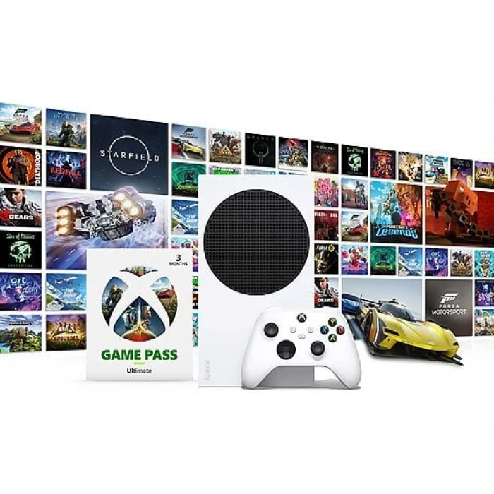 MICROSOFT Xbox Series S 512GB Oyun Konsolu + 3 Ay Gamepass Ultimate