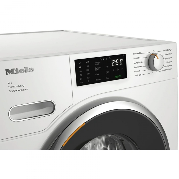 MIELE WWF664 TwinDos A Enerji Sınıfı 8kg 1600 Devir Çamaşır Makinesi Beyaz