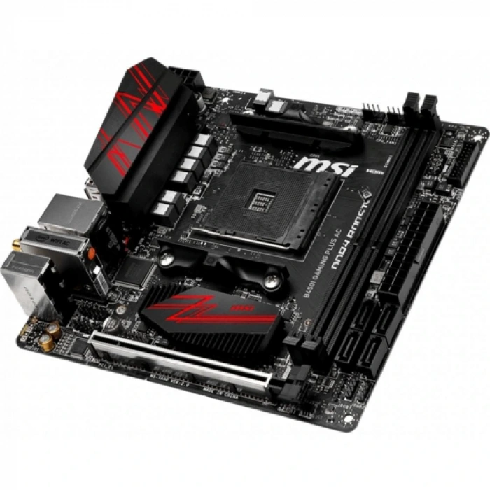 MSI B450I GAMING PLUS AC DDR4 S+VGA+GLAN AM4