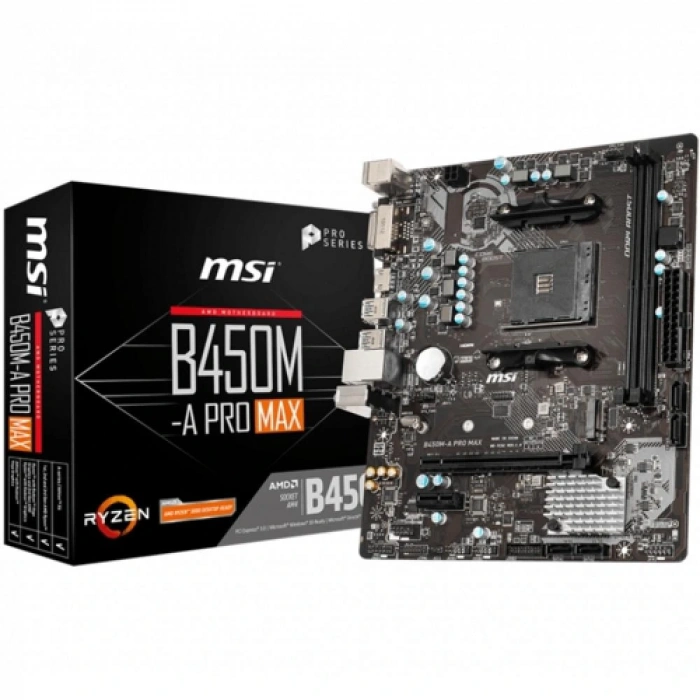 MSI B450M MORTAR MAX DDR4 3466Mhz S+GL AM4 (mATX)