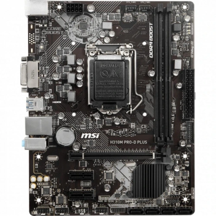 MSI H310M PRO-D PLUS DDR4 2666 Mhz S+V+GL 1151 V2