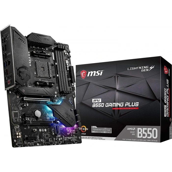 MSI MPG B550 GAMING PLUS DDR4 S+V+GL AMD AM4