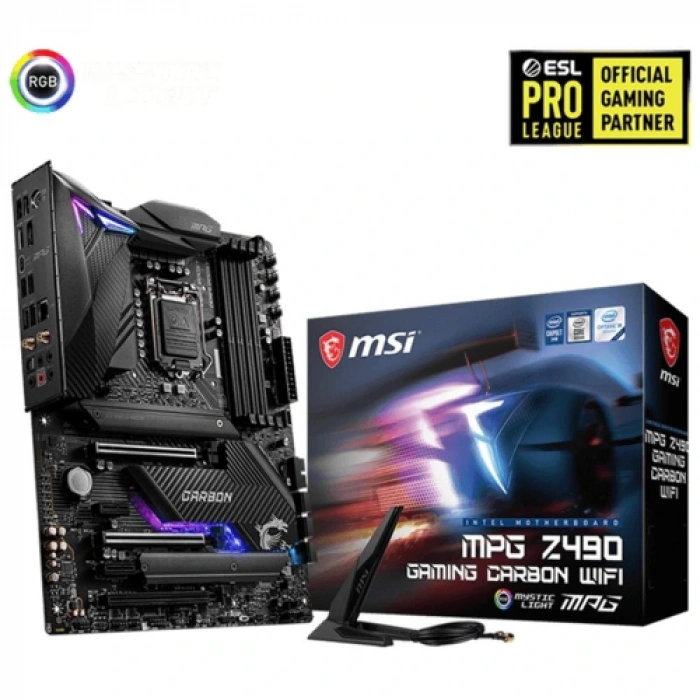 MSI Z490 GAMING CARBON WIFI DDR4 S+V+GL 1200p