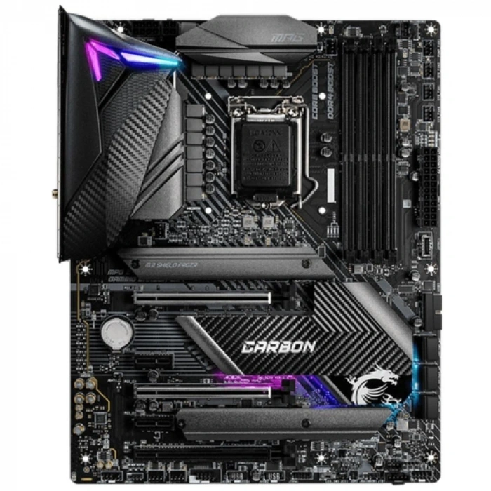 MSI Z490 GAMING CARBON WIFI DDR4 S+V+GL 1200p