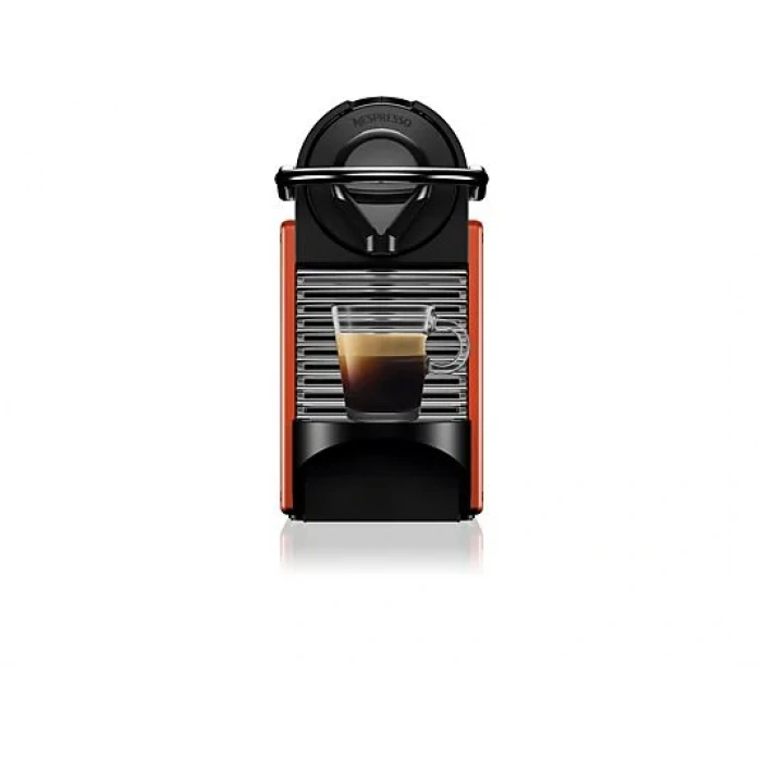 NESPRESSO C66R Pixie Kırmızı Kahve Makinesi ve Süt Köpürtücü Aksesuar