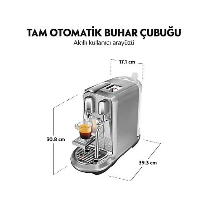 NESPRESSO J520 Creatista Plus Süt Çözümlü Kahve Makinesi