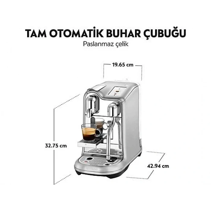 NESPRESSO J620 Creatista Pro Süt Çözümlü Kahve Makinesi