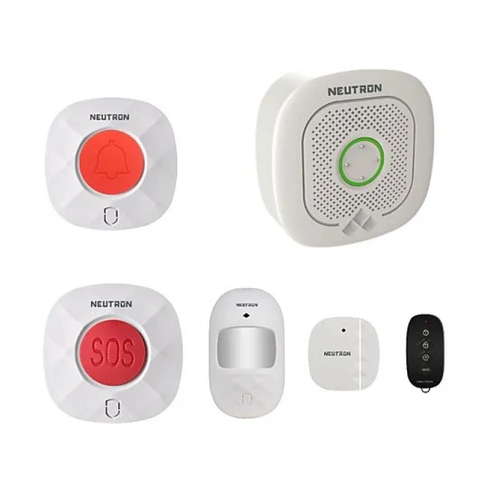 NEUTRON Wi-fi Smart Alarm Ve Güvenlik Sistemi - Kablosuz Alarm Seti