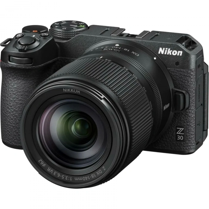 NIKON Z 30 Lens Kit w/ 18-140 DX Aynasız Fotoğraf Makinesi Siyah