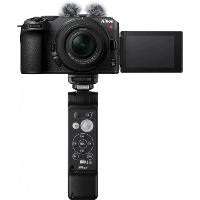NIKON Z 30 Vlogger Kit Aynasız Fotoğraf Makinesi Siyah