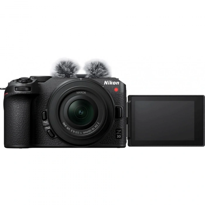 NIKON Z 30 Vlogger Kit Aynasız Fotoğraf Makinesi Siyah