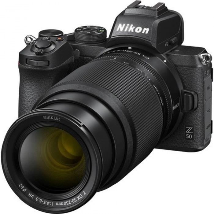 NIKON Z 50 + Nikkor Z DX 16-50 VR + 50-250 VR Aynasız Fotoğraf Makinesi Siyah