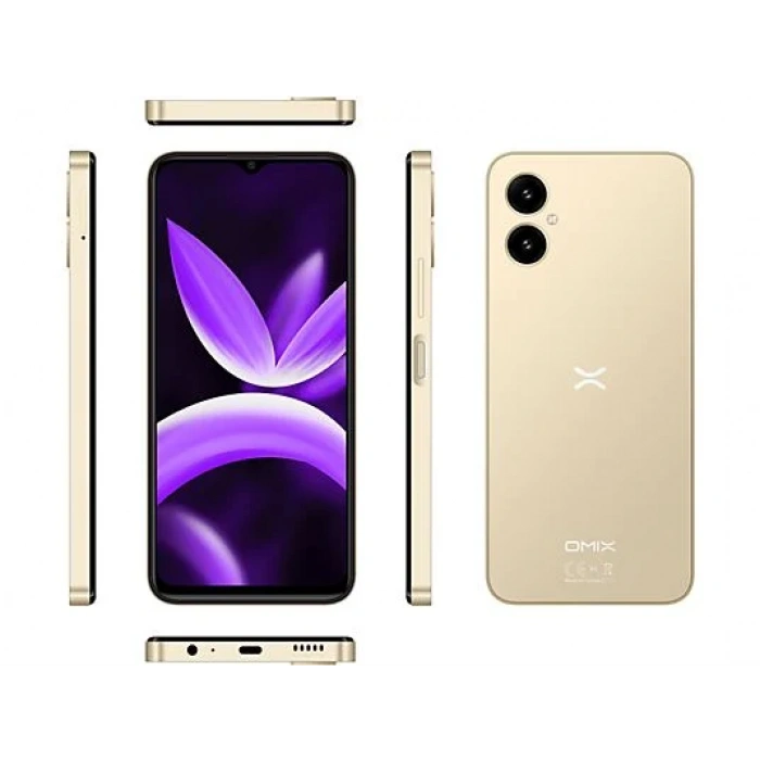 OMIX X5 6/128GB Akıllı Telefon Gold
