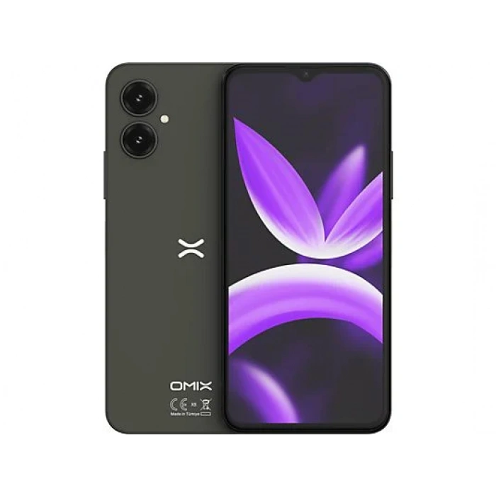 OMIX X5 6/128GB Akıllı Telefon Grafit