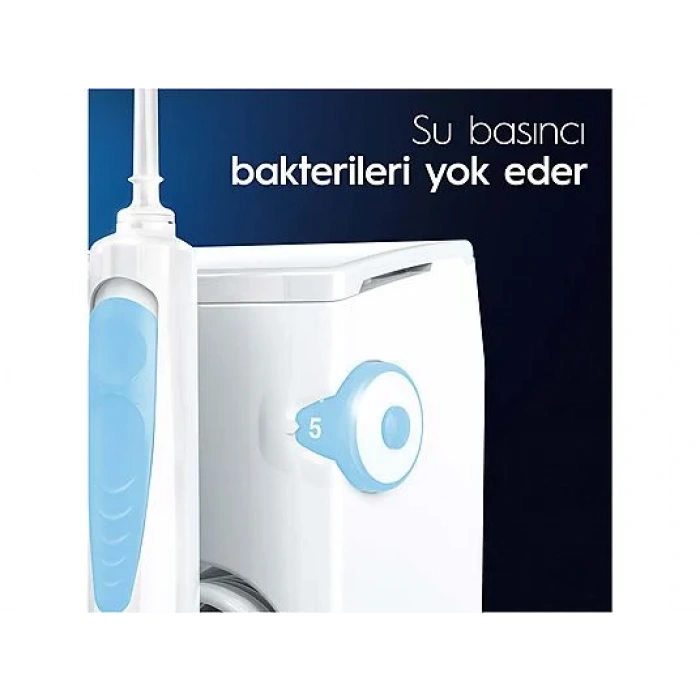ORAL B Ağız Sağlığı Merkezi Ağız Duşu, 1 Oxyjet Başlığı, 1 Water Jet Başlığı