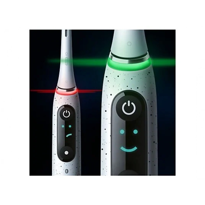 ORAL B iO 10 Şarjlı Diş Fırçası + Manyetik Şarj + Seyahat Kabı Beyaz