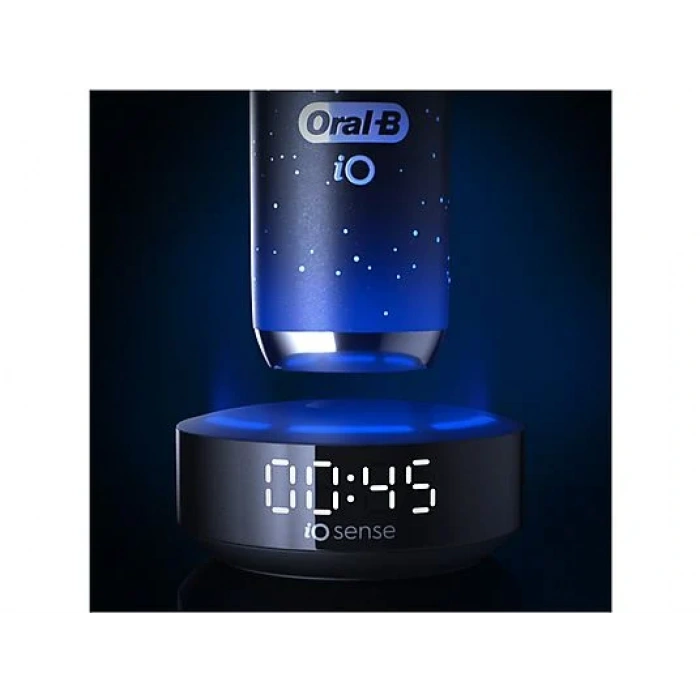 ORAL B iO 10 Şarjlı Diş Fırçası Siyah + Manyetik Şarj + Seyahat Kabı